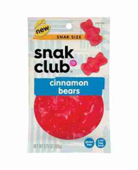 Picture of SNAK CLUB CINNAMON BEARS 3.75OZ