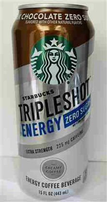 Picture of STARBUCKS TRIPLESHOT MILK CHOCOLATE ZERO SUGAR 15OZ 12CT