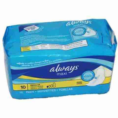 Picture of ALWAYS MAXI SIZE 1 PADS 10CT