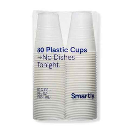 Picture of CONDAL CLEAR PLASTIC CUPS 9OZ 80CT