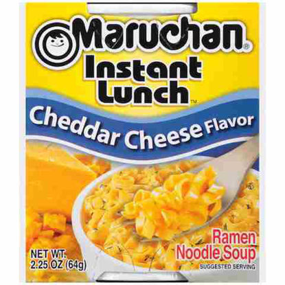 Picture of MARUCHAN CHEDDER CHEESE INSTANT 2.25OZ 12CT