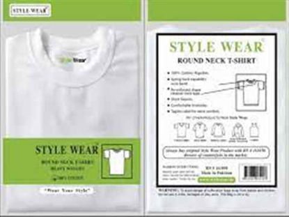 Picture of STYLE WEAR WHITE ROUND NECK 6XL