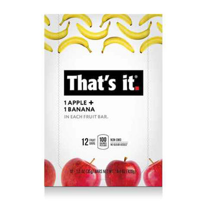 Picture of THATS IT FRUIT BAR APPLE AND BANANA 1.2OZ 12CT
