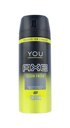 Picture of AXE BODY SPRAY YOU CLEAN FRESH 150ML