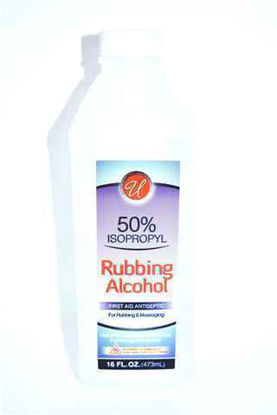 Picture of U RUBBING ALCOHOL 50 ISOPROPYL 12OZ