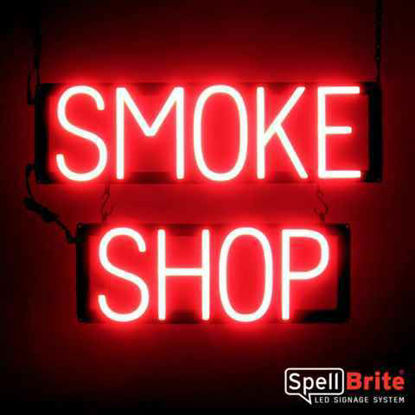 Picture of SMOKE SHOP ELECTRONIC BUSINESS SIGN