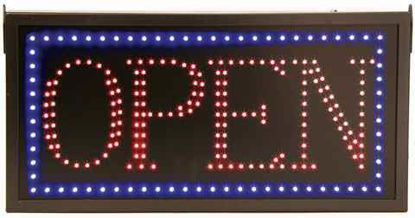 Picture of OPEN ELECTRONIC BUSINESS IMAGE SIGN