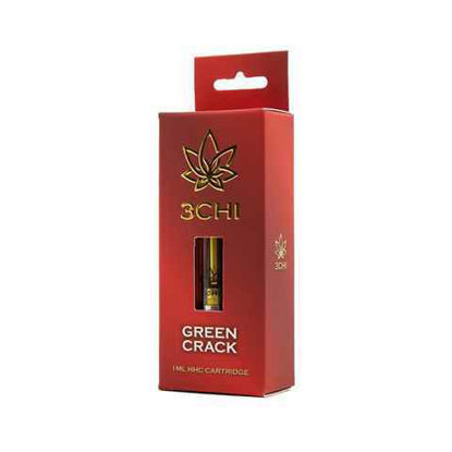 Picture of 3CHI GREEN CRACK 1ML HHC CARTRIDGE
