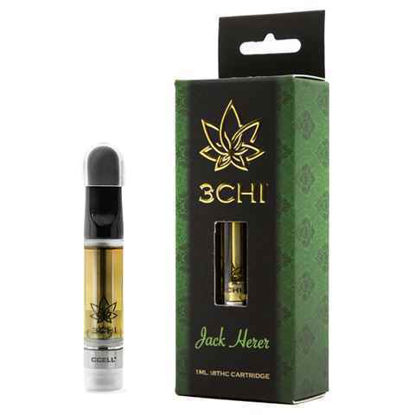 Picture of 3CHI JACK HERER 1ML DELTA 8 CARTRIDGE