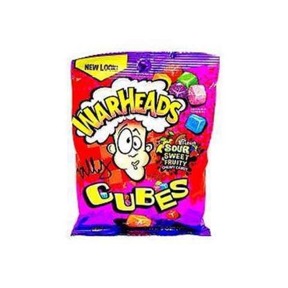Picture of WARHEADS SOUR CHEWY CUBES 5OZ