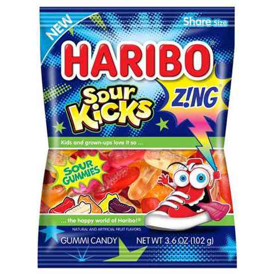 Picture of HARIBO SOUR KICKS ZING 3.6OZ