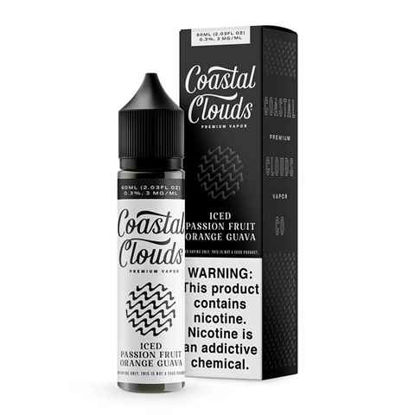 Picture of COASTAL CLOUDS ICED PASSION FRUIT ORANGE GUAVA 6MG 60ML