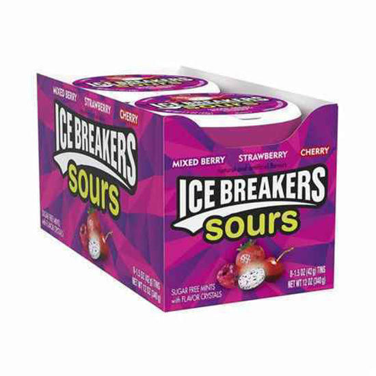 Picture of ICE BREAKERS SOURS BERRY SPLASH STRAWBERRY 1.5OZ 8CT