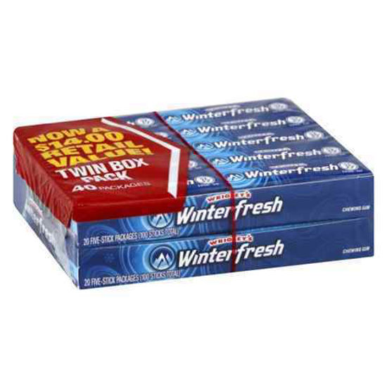 Picture of WRIGLEYS WINTERFRESH 50C GUM 40CT