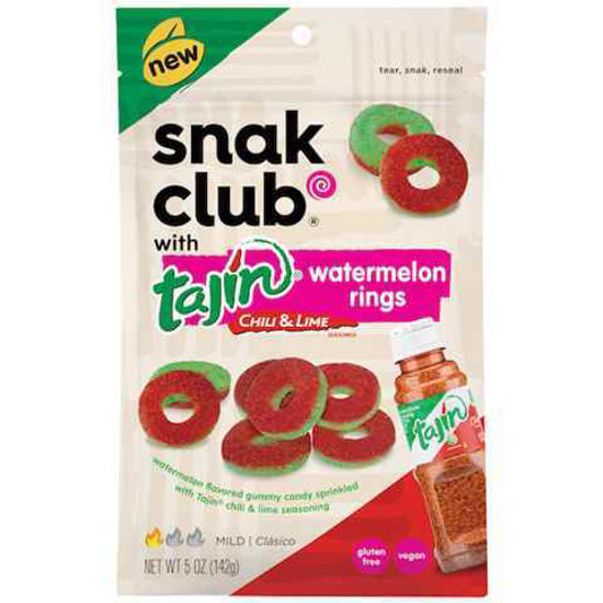 Picture of SNAK CLUB TAJIN WATERMELON RINGS 50Z