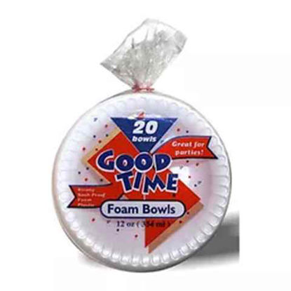 Picture of GOOD TIME FOAM BOWL 12OZ 20CT