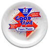 Picture of GOOD TIME FOAM PLATES 8 INCH 22CT