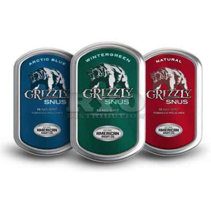 Picture of GRIZZLY SNUS WINTERGREEN 5CT