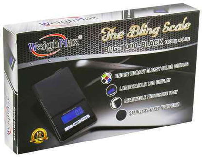 Picture of WEIGHMAX THE BLING SCALE BLG 1000 BLACK