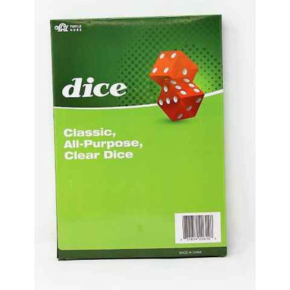 Picture of TURTLE NOSE CLEAR DICE 48CT