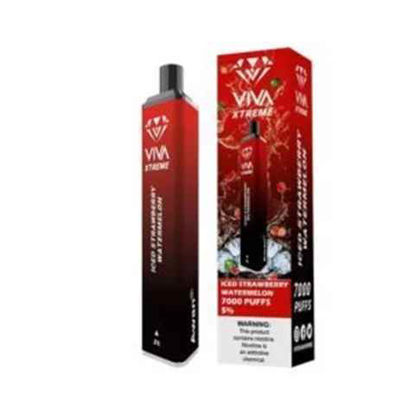 Picture of VIVA EXTREME ICED STRAWBERRY WATERMELON 7000 PUFFS 10CT