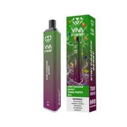Picture of VIVA EXTREME KIWI DRAGON BERRY 7000 PUFFS 10CT