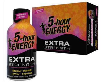 Picture of 5 HOUR ENERGY EXTRA STRENGTH HAWAIIAN BREEZE 12CT