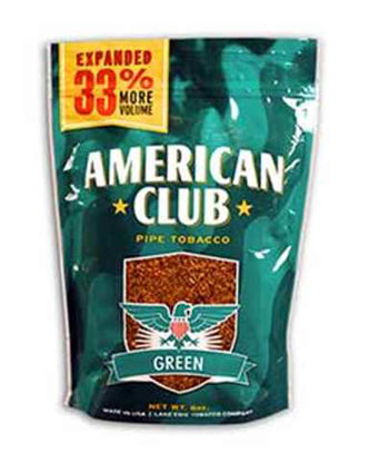 Picture of AMERICAN CLUB PIPE TOBACCO GREEN 6OZ