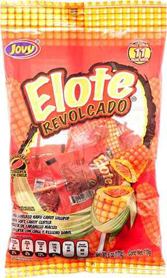 Picture of JOVY ELOTE REVOLCADO STRAWBERRY LOLLIPOP 11CT