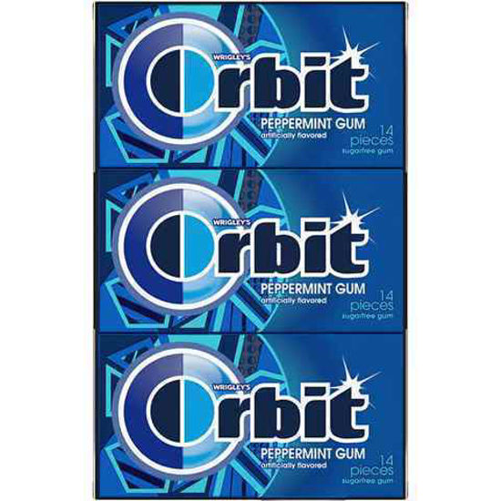 Picture of ORBIT PEPPERMINT 14PK 15CT