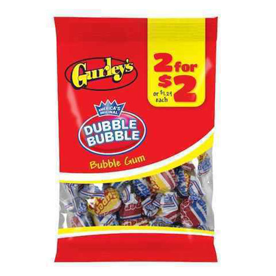 Picture of GURLEYS BUBBLEGUM 2 FOR 2 3OZ 12CT