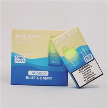 Picture of ACE BAR BLUE GUMMY 5000 PUFFS 10CT