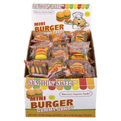 Picture of SWEETO SOUR MINI BURGER 9G 60CT