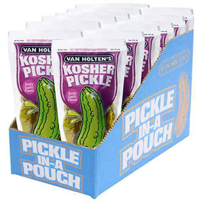 Picture of VAN HOLTEN PICKLE IN A POUCH JUMBO KOSHER 12CT