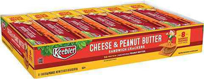 Picture of KEEBLER CHEESE N PEANUT BUTTER SANDWICH CRACKER 1.8OZ 12CT