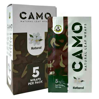 Picture of CAMO NATURAL LEAF WRAPS 5PK 25CT