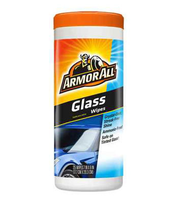 Picture of ARMOR ALL GLASS WIPES 25CT
