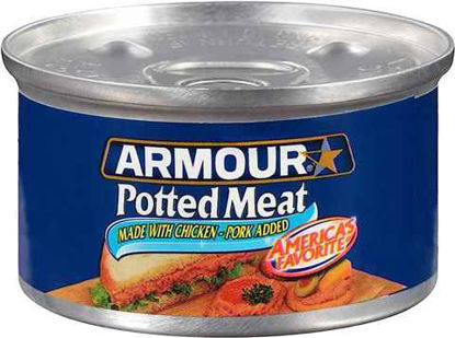 Picture of ARMOUR POTTED MEAT WITH CHICKEN AND PORK 3OZ