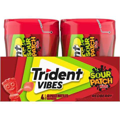 Picture of TRIDENT VIBES SOUR PATCH REDBERRY 40PCS 4CT