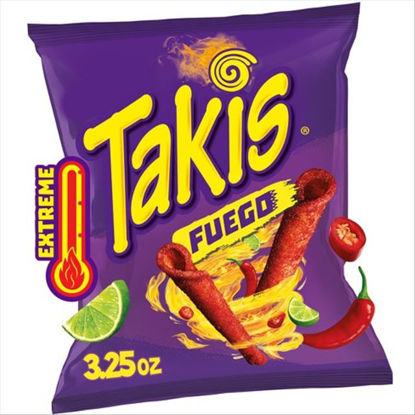 Picture of TAKIS FUEGO HOT CHILI PEPPER N LIME 3.25OZ