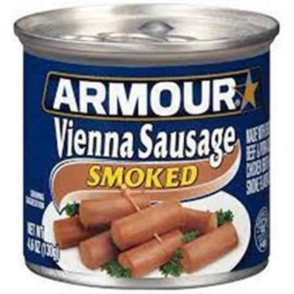 Picture of ARMOUR VIENNA SAUSAGE SMOKED CAN 4.6OZ