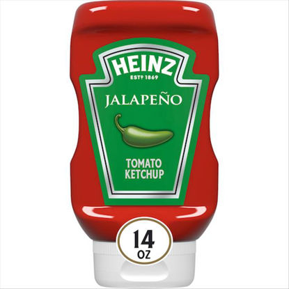 Picture of HEINZ JALAPENO TOMATO KETCHUP 14OZ