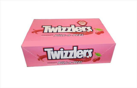 Picture of TWIZZLERS PULL N PEEL CHERRY K/S 15CT