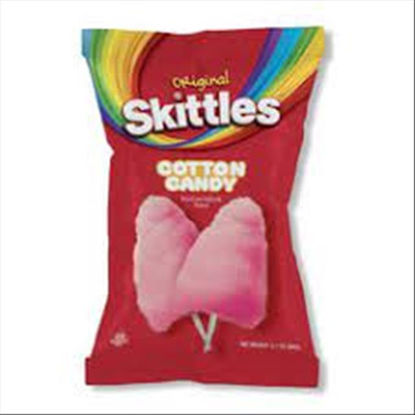 Picture of SKITTLES ORIGNAL SKITTLES COTTON CANDY 3.1 OZ