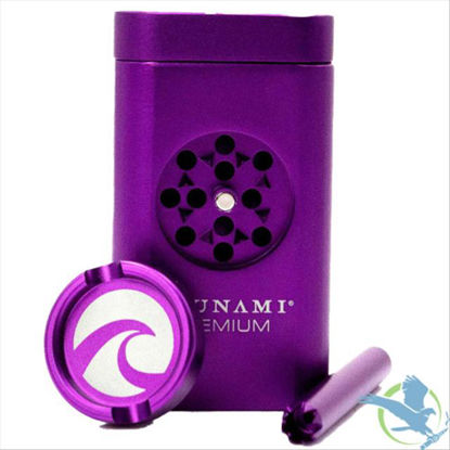Picture of TSUNAMI DUGOUT DRY HERB GRINDER VIOLET