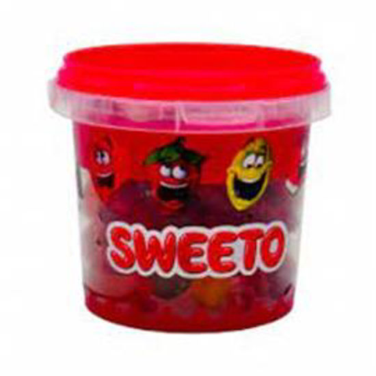 Picture of SWEETO PINK TUB GUMMY CANDY 150G