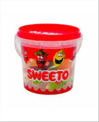 Picture of SWEETO RED TUB GUMMY CANDY 150G