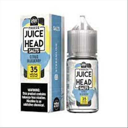 Picture of JUICE HEAD SALTS TFN BLUEBERRY LEMON 35GM