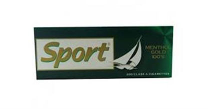 Picture of SPORT MENTHOL GOLD 100S SOFT PACK