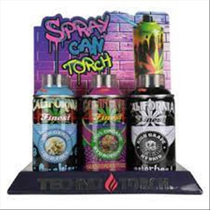 Picture of TECHNO TORCH SPRAY CAN TORCH LIGHTER 6CT 